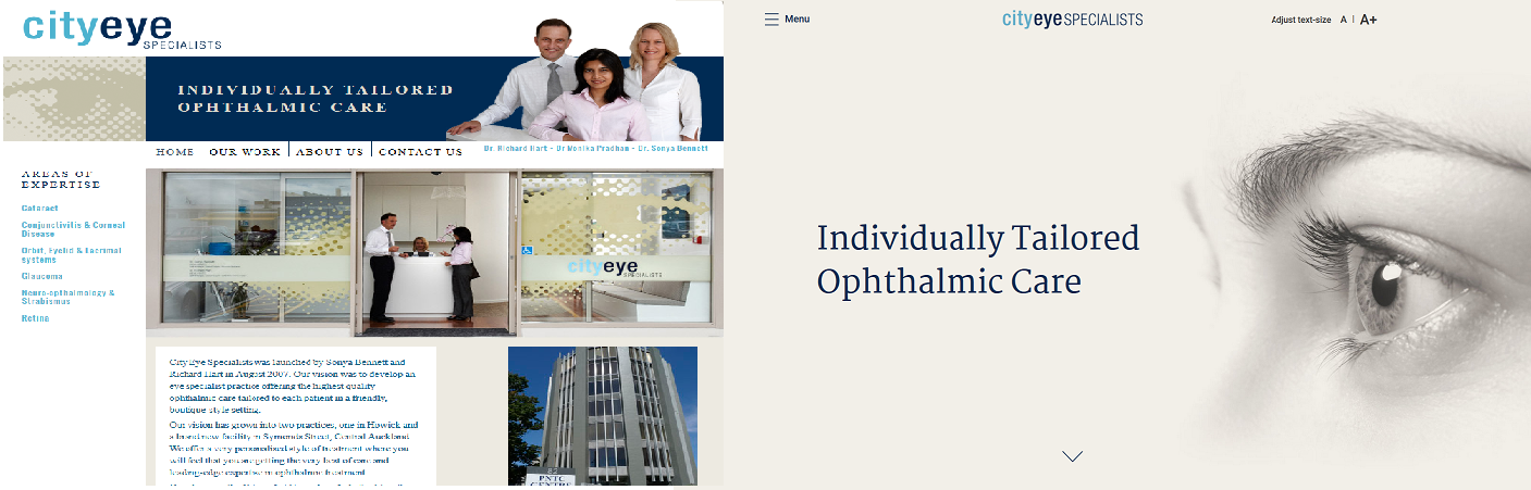 Eye City Specialists Comparison