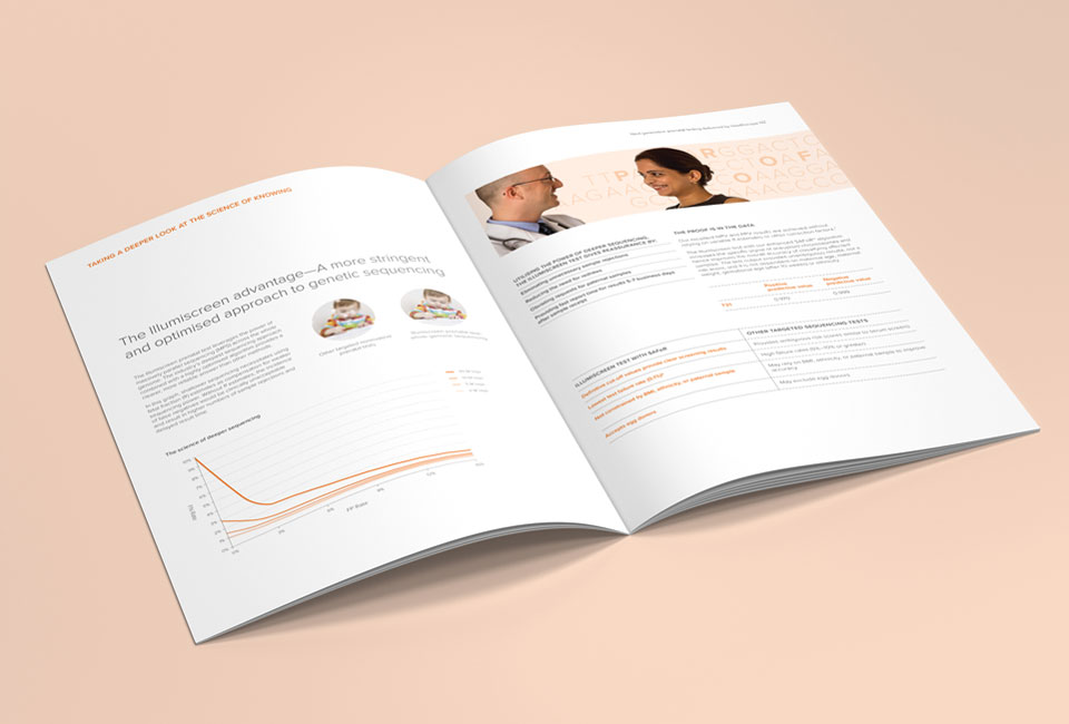 Illumiscreen prenatal testing - Future-foward design