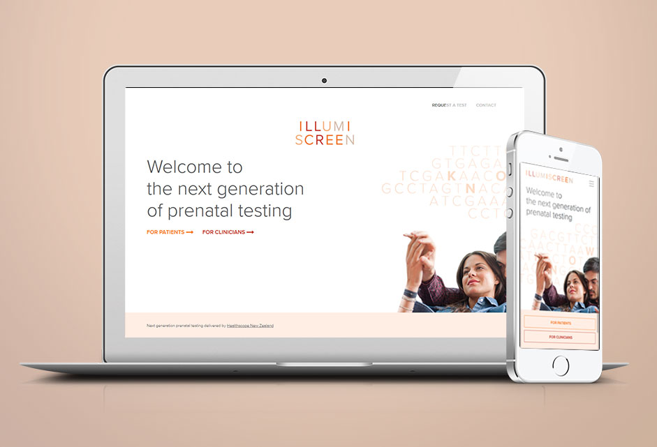Illumiscreen design across devices - FutureLab Website Design